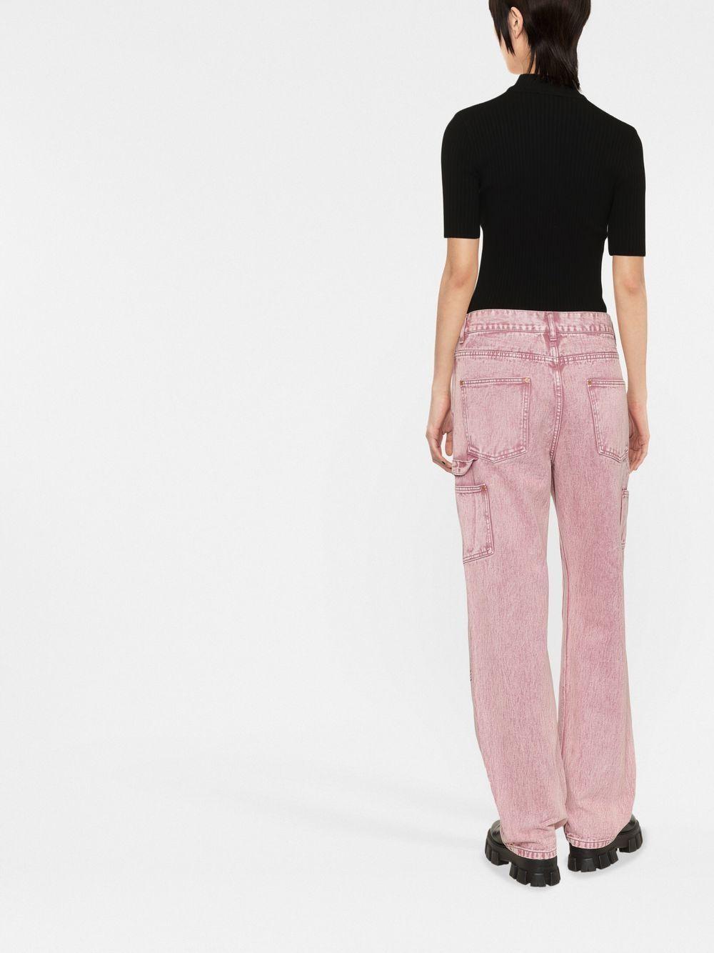 Logo-print knitted top PERMPU026FI0001 9999 COURRÈGES