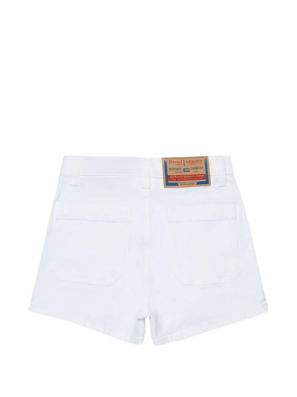 JoggJeans shorts with patch pockets J02560 KXBR6K100 DIESEL KIDS