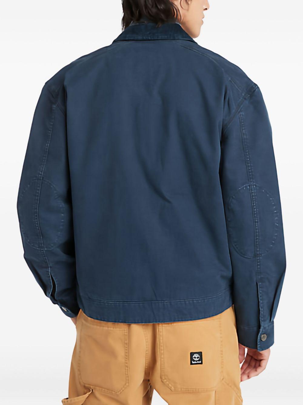 Washed effect canvas jacket TB0A5TGF 4331 TIMBERLAND