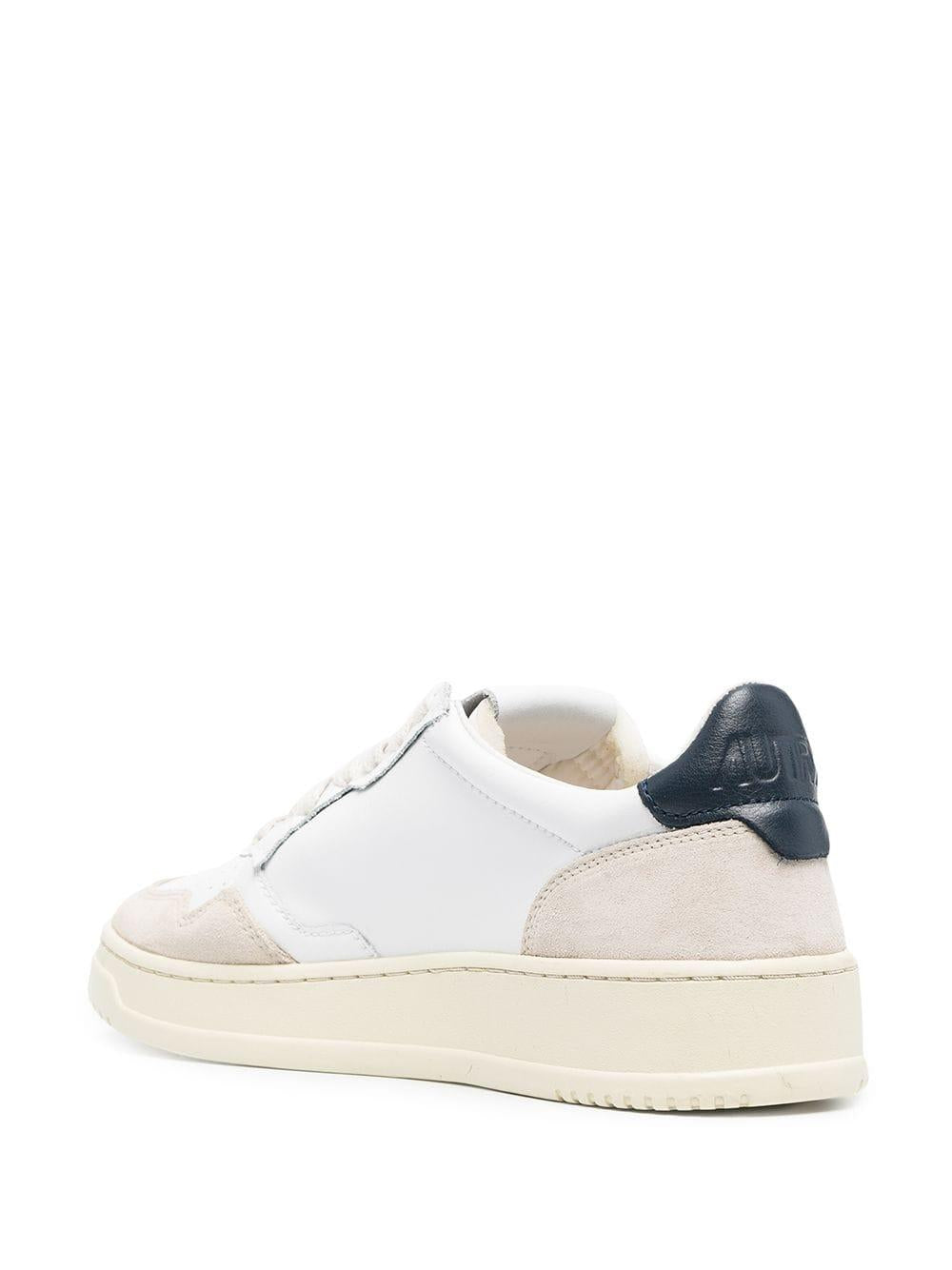 Medalist sneakers AULM LS28LEAT/SUEDE WHT/BLUE AUTRY