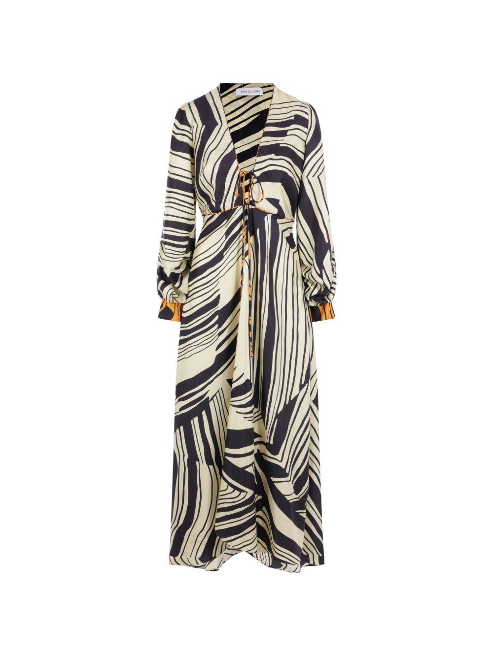 Valerie long silk dress 5L03077 NSS002000701_001 RAQUEL DINIZ