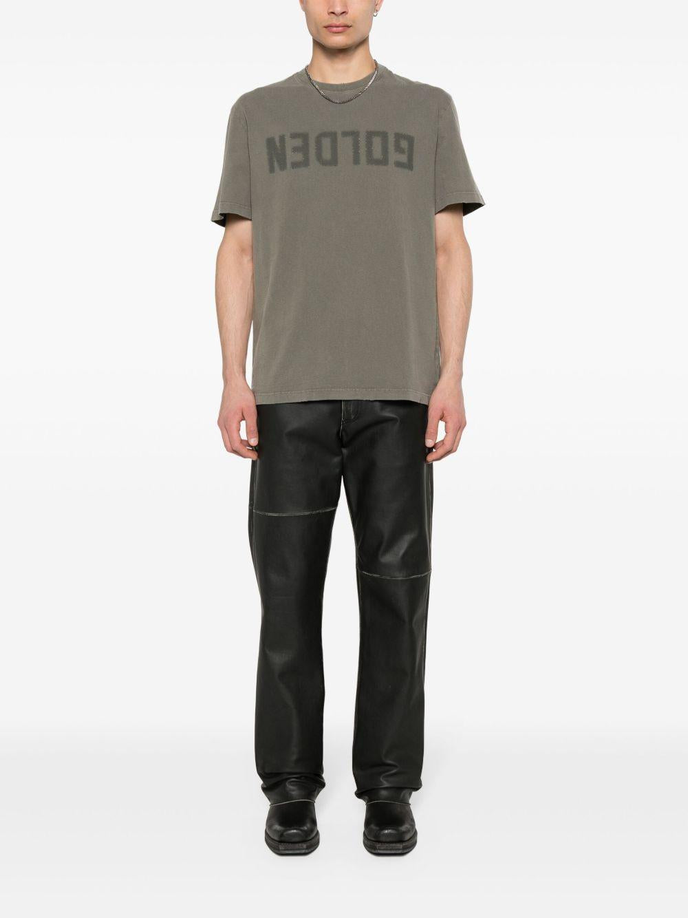 Logo-print cotton T-shirt GMP01220 P00067135479 GOLDEN GOOSE