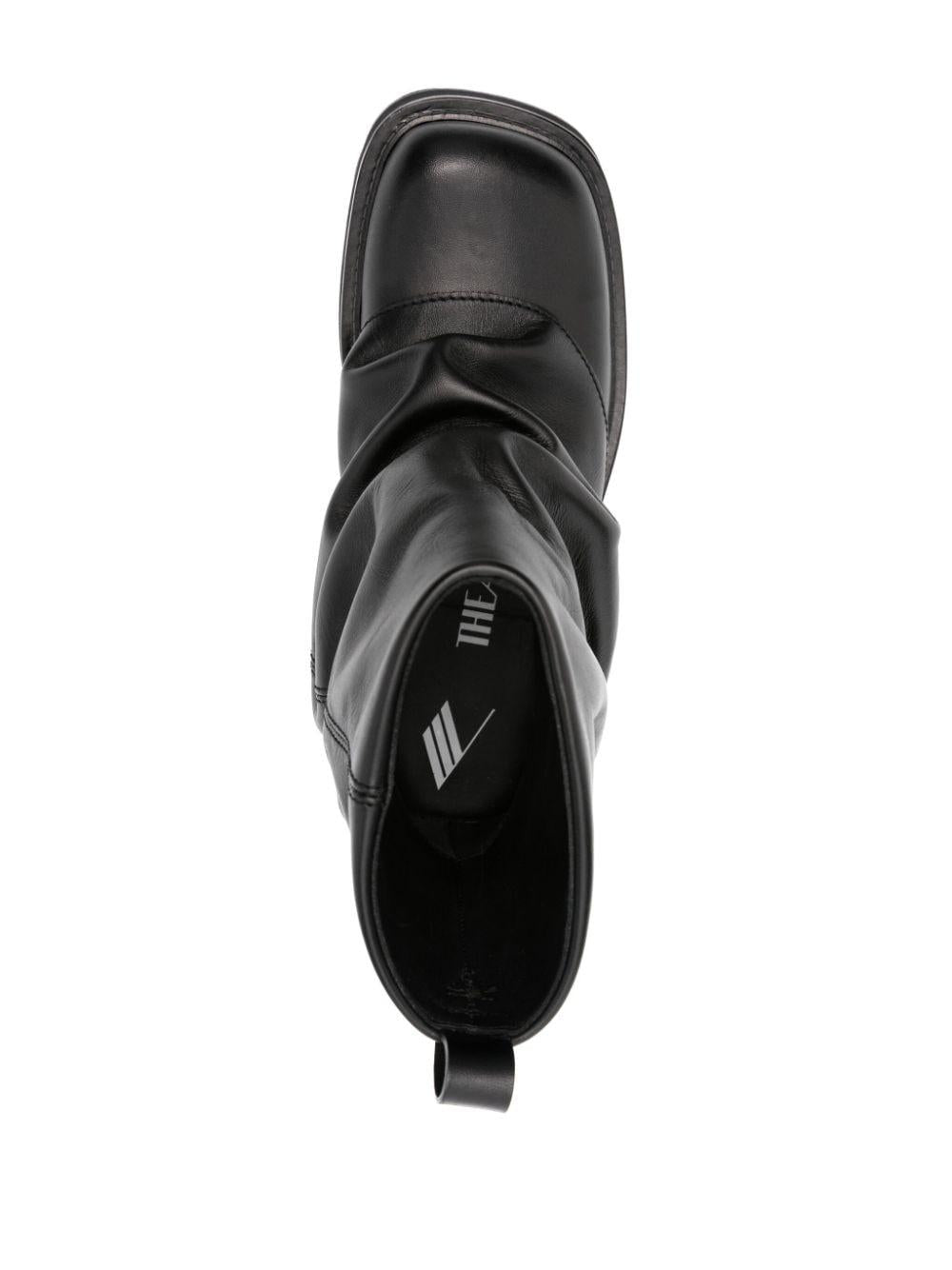 Robin leather ankle boots 247WS832 L019100 THE ATTICO
