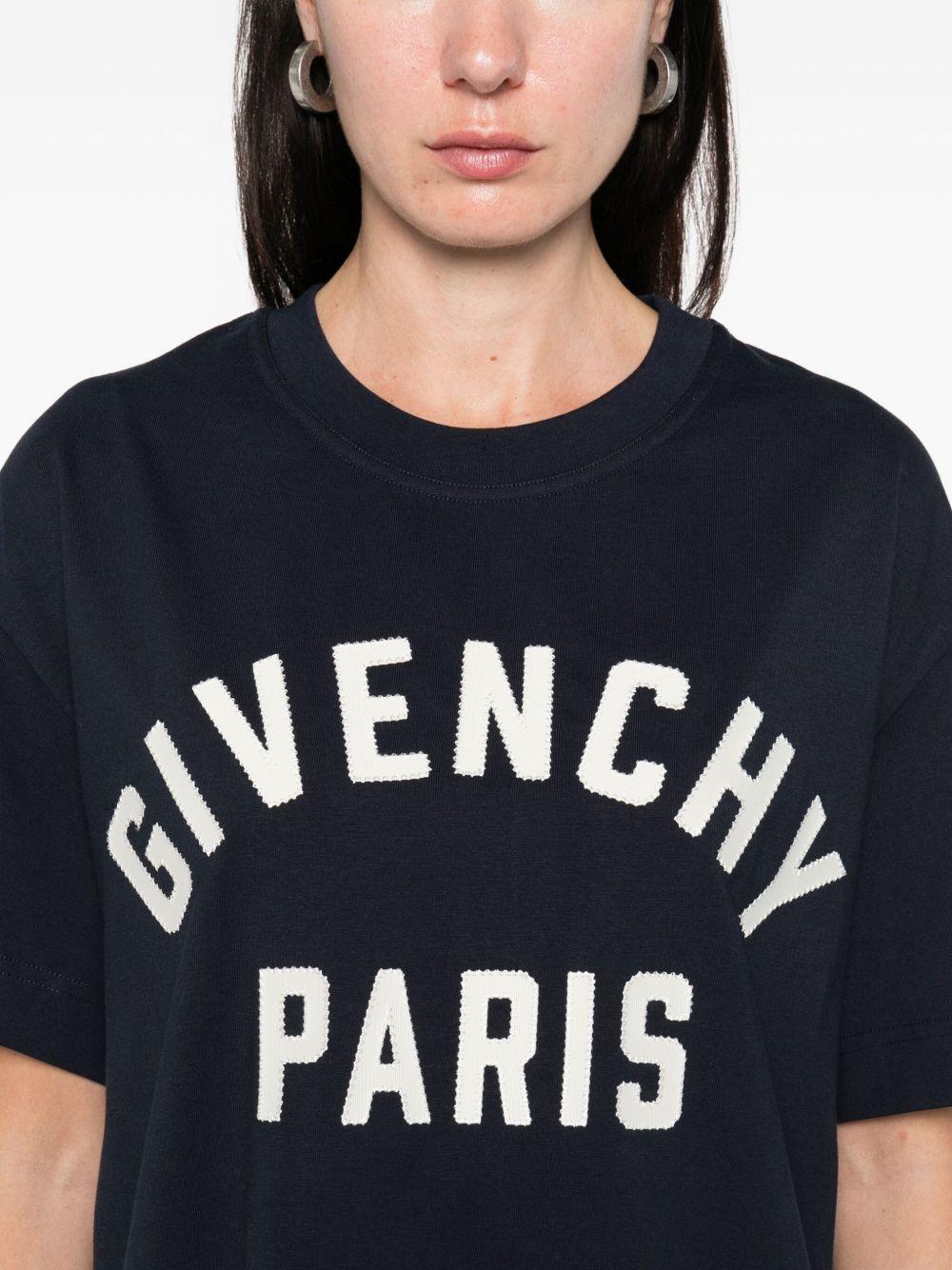 GIVENCHY Paris boxy fit t-shirt BW70FM3YRS 411 GIVENCHY