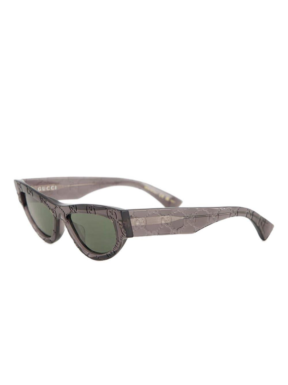 Cat Eye Sunglasses with GG Motif<BR/> 819555 J07421012 GUCCI