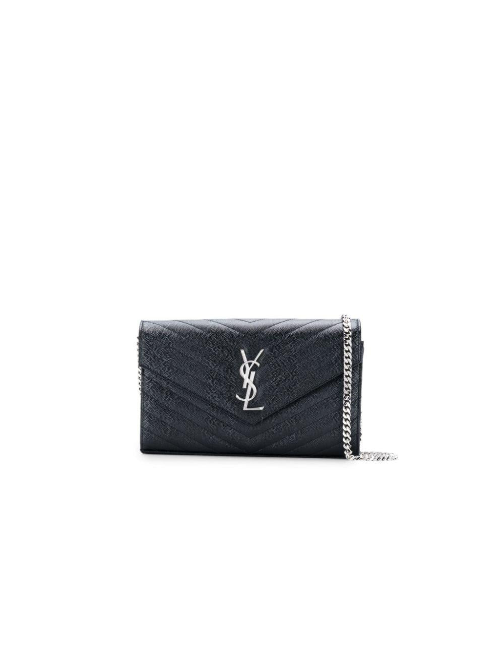 Cassandre chain wallet 377828 BOW021000 SAINT LAURENT