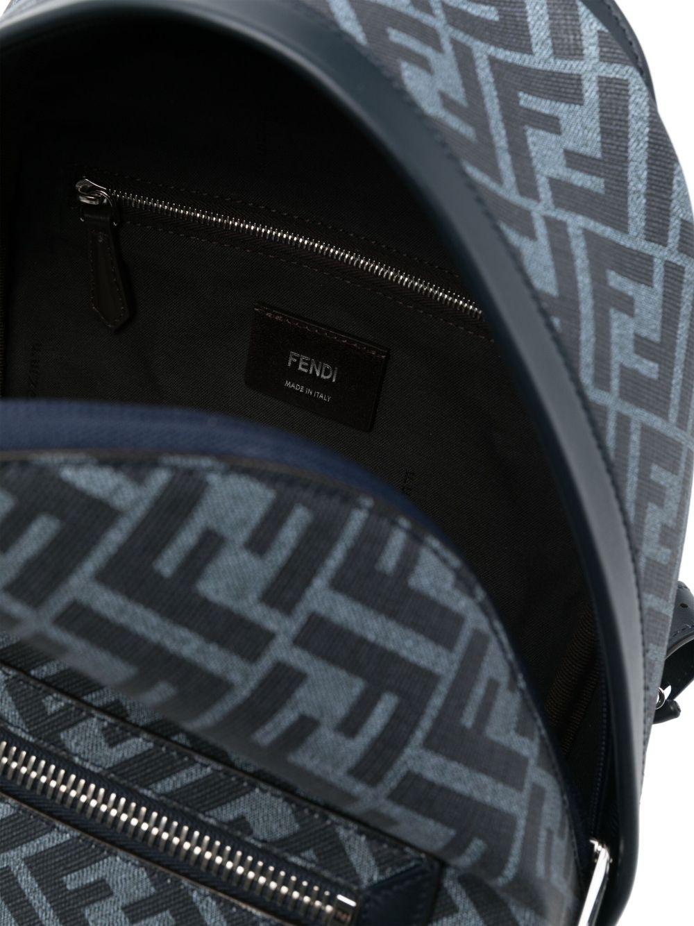 Small Chiodo backpack<BR/><BR/><BR/> 7VZ077 ASICF1O97 FENDI