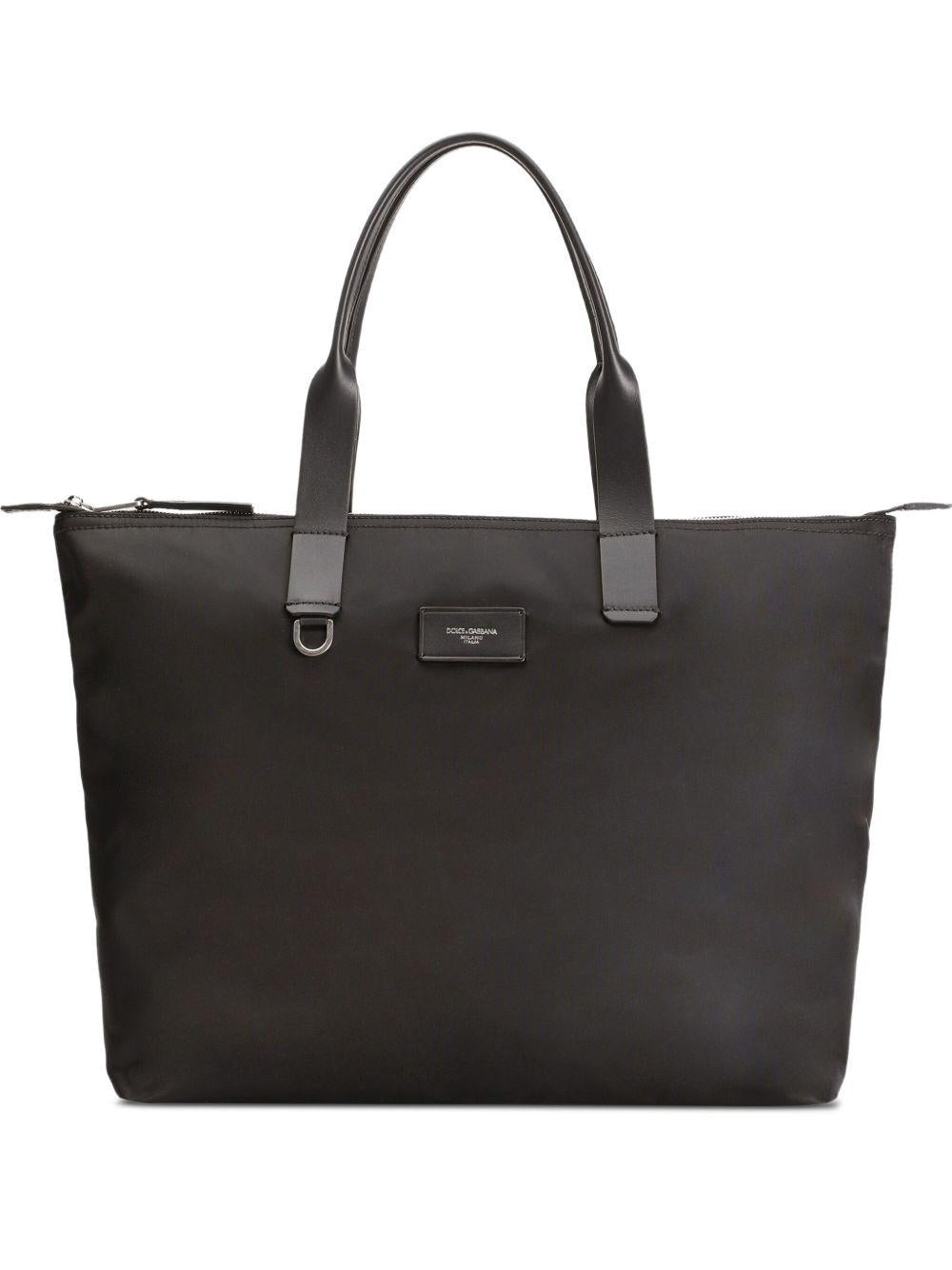 Shopping nylon and smooth calfskin BM2375 AN4218B956 DOLCE & GABBANA