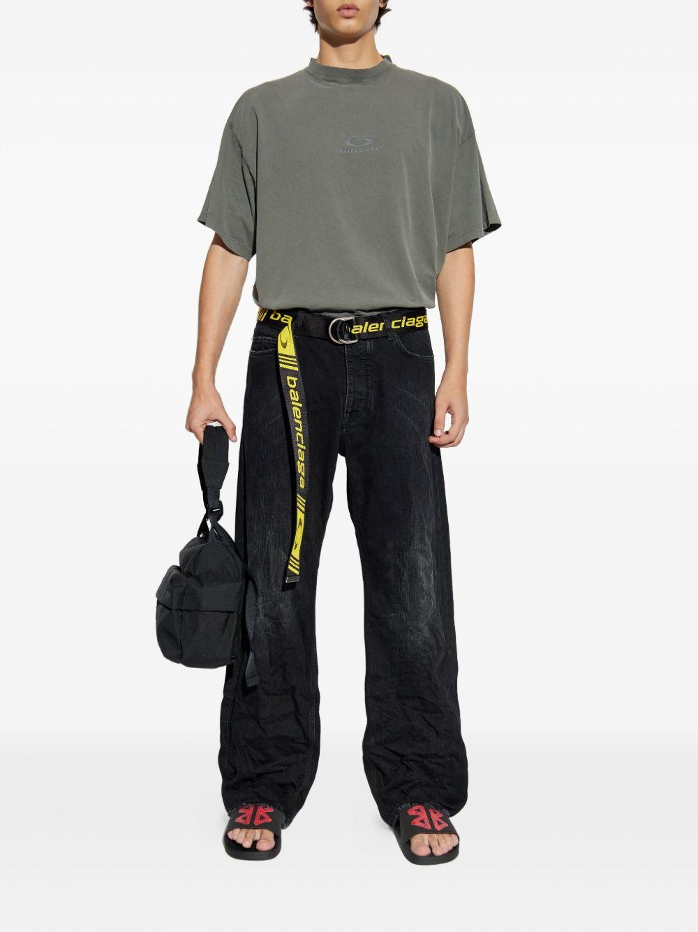 T-shirt Loop Sports Icon Oversize 850345 TTVH91220 BALENCIAGA