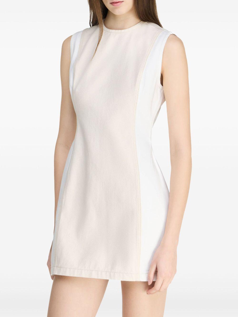 Denim twill mini dress<BR/><BR/> DD0011 PG1772171 JW ANDERSON