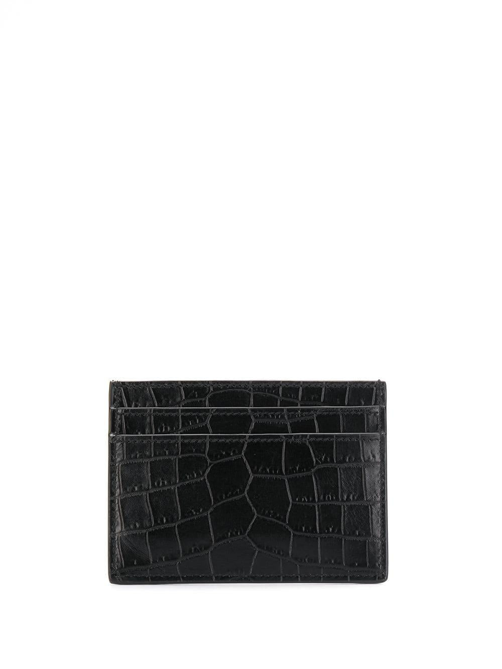 Tiny Cassandre card case 607603DZE0W 1000 SAINT LAURENT