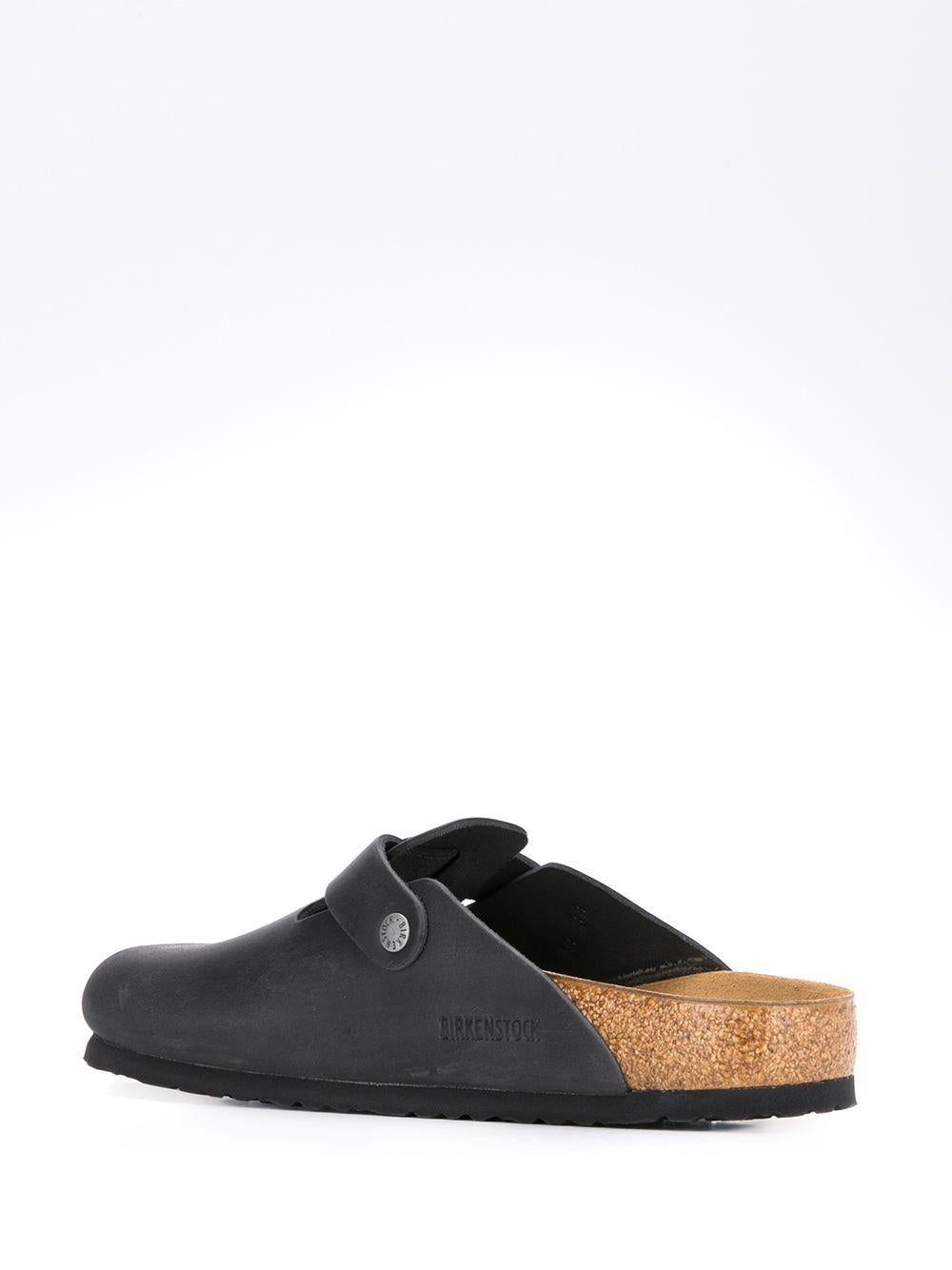 Boston slides<BR/> 059463 BLACK BIRKENSTOCK