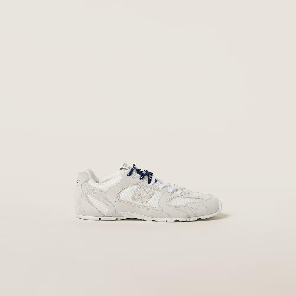 New Balance X Miu Miu 530 SL suede and mesh sneakers 5E165E3D8C F-BD05F0009 NEW BALANCE BY MIU MIU