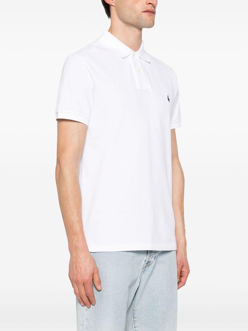 Polo Pony cotton polo shirt 710548797001 WHITE POLO RALPH LAUREN