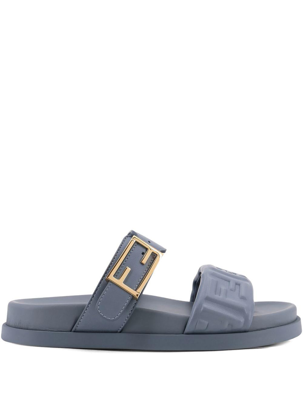 Fendi Feel leather slides 8X8710 ABOHF1TYP FENDI
