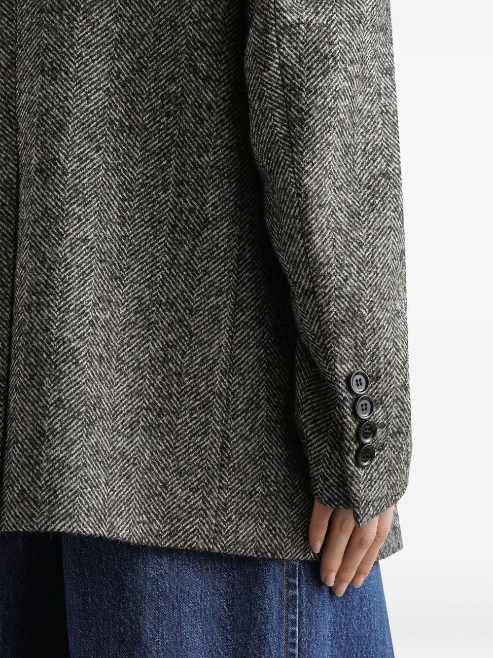 Double-breasted chevron jacket F293DT FCZAFS8030 DOLCE & GABBANA