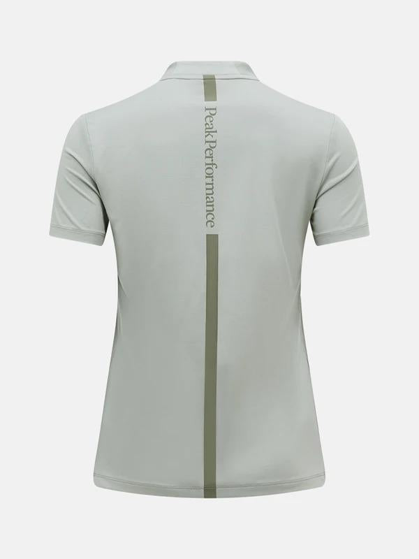 Turf zip shortsleeve top G79496050 LIMIT GREEN PEAK PERFORMANCE