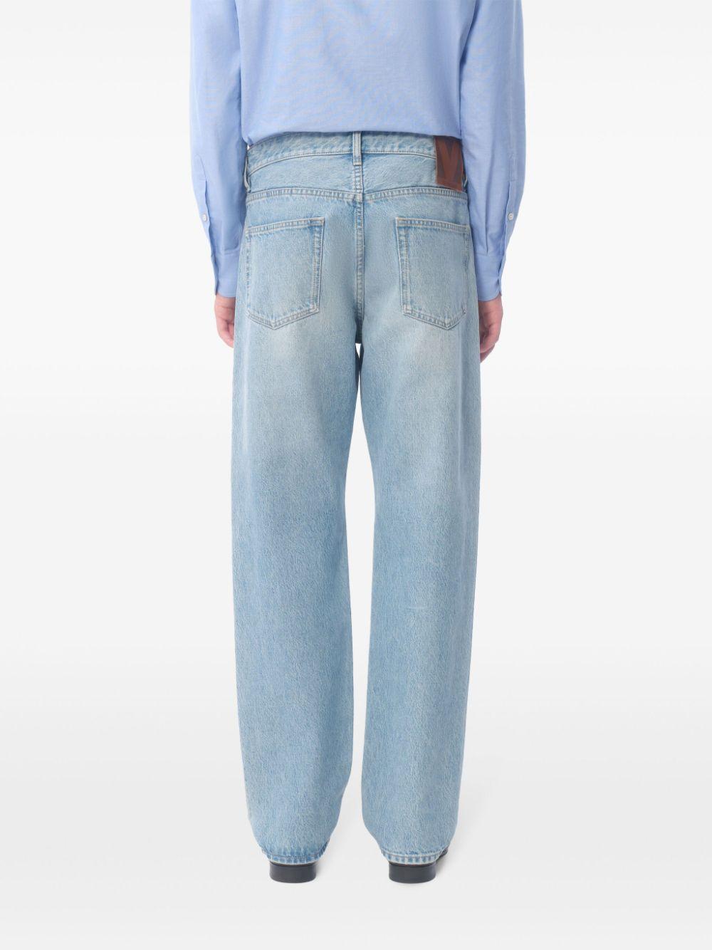 Straight-leg jeans<BR/><BR/><BR/> 6V3DE04CAP4 508 VALENTINO GARAVANI