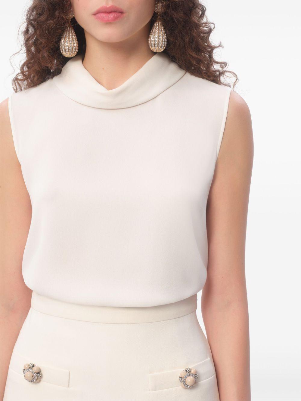 Sleeveless blouse<BR/><BR/><BR/> 6B3AEAA51MH A03 VALENTINO GARAVANI