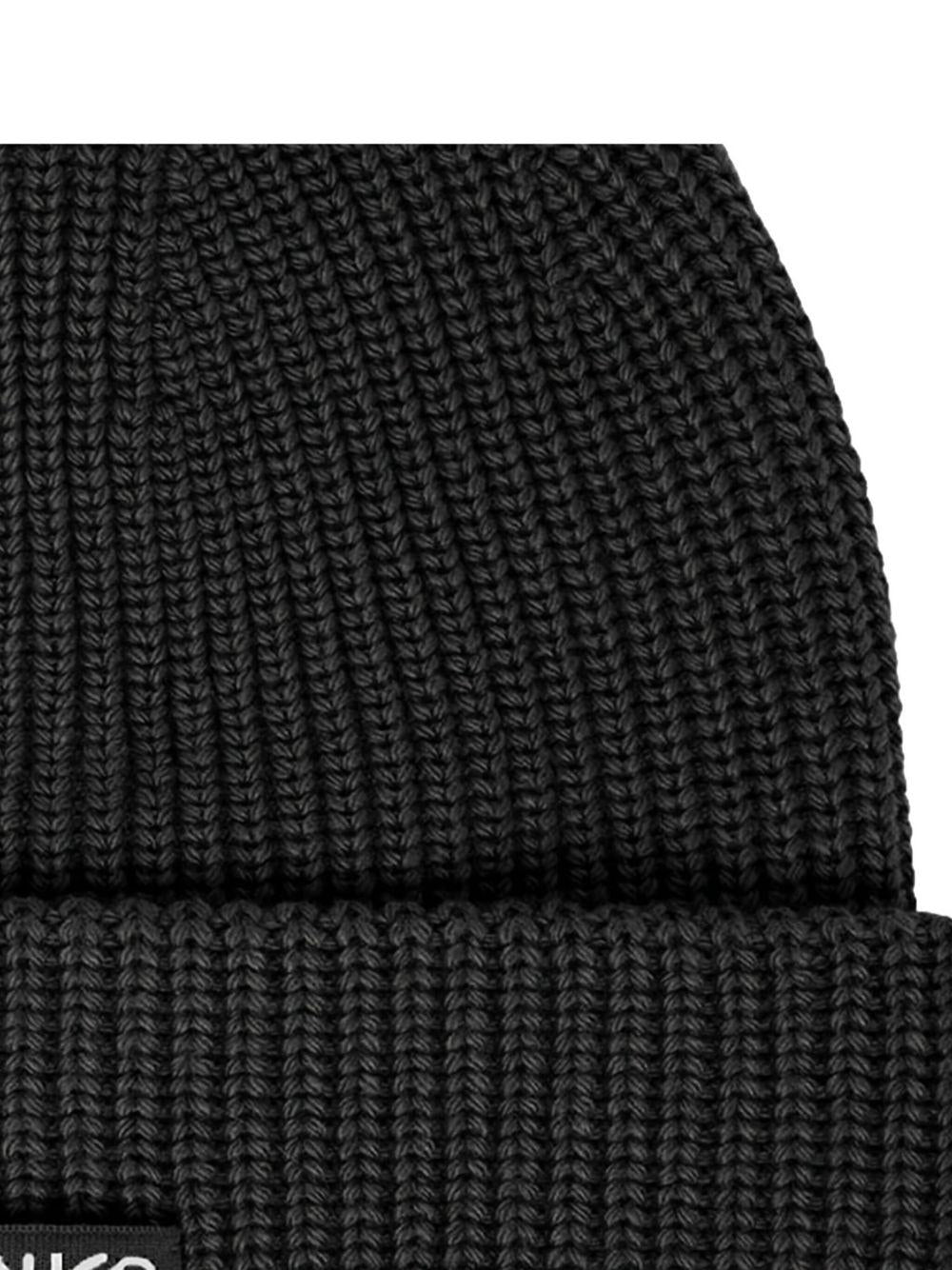Logo patch beanie 105993 A2Z4Z99 PINKO