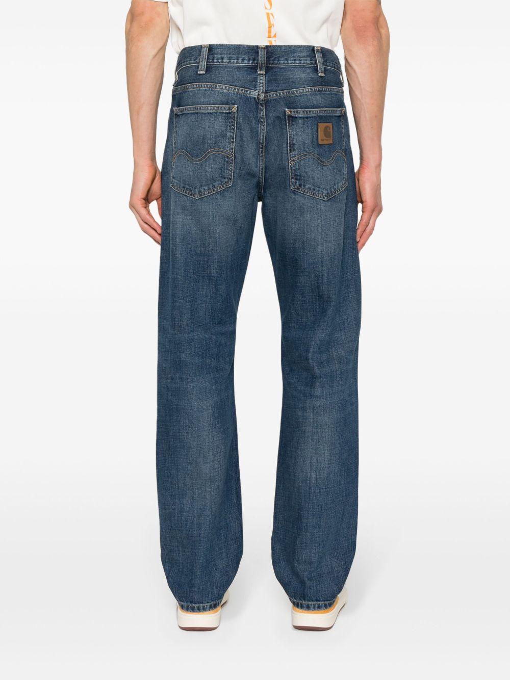 Marlow mid-rise straight-leg jeans<BR/><BR/> I023029 Marlow Pant01.4L.32 CARHARTT WIP