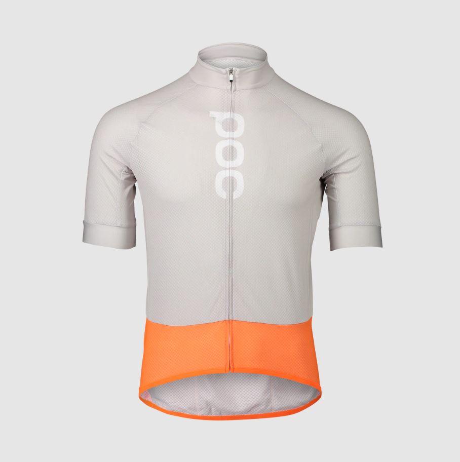 Essential ROAD jersey jacket 58135MSESSENTIALROAD GRANITEGREY/ZINKORANGE POC