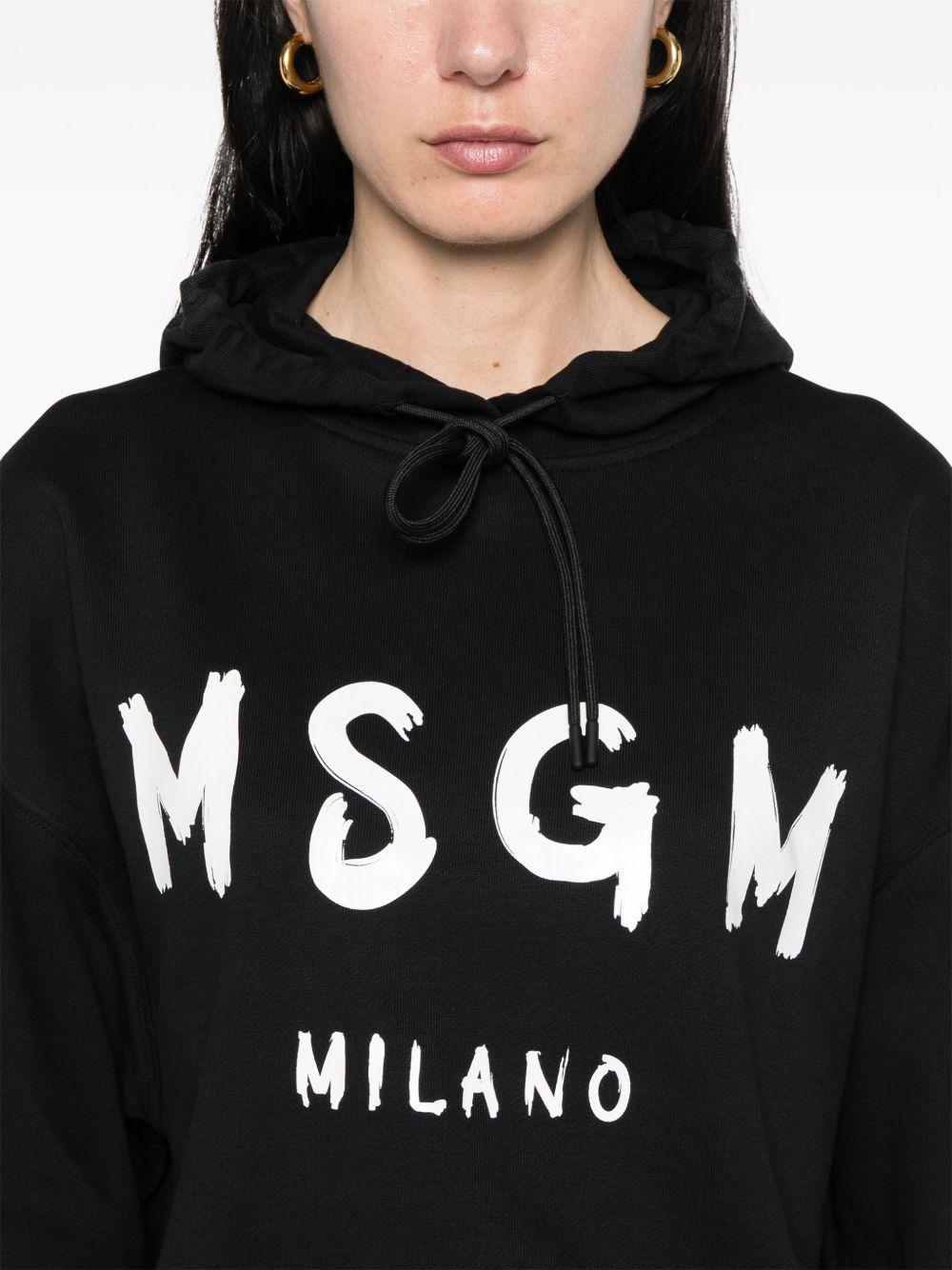Logo grafiti hoodie 2000MDM515 30000199 MSGM