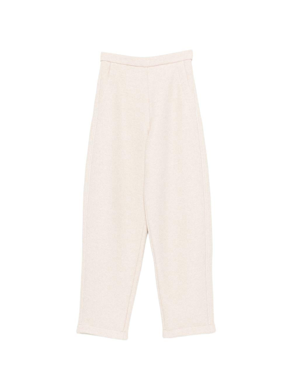 Cotton fleece trousers 2611781038 MXPDENTE002 MAX MARA