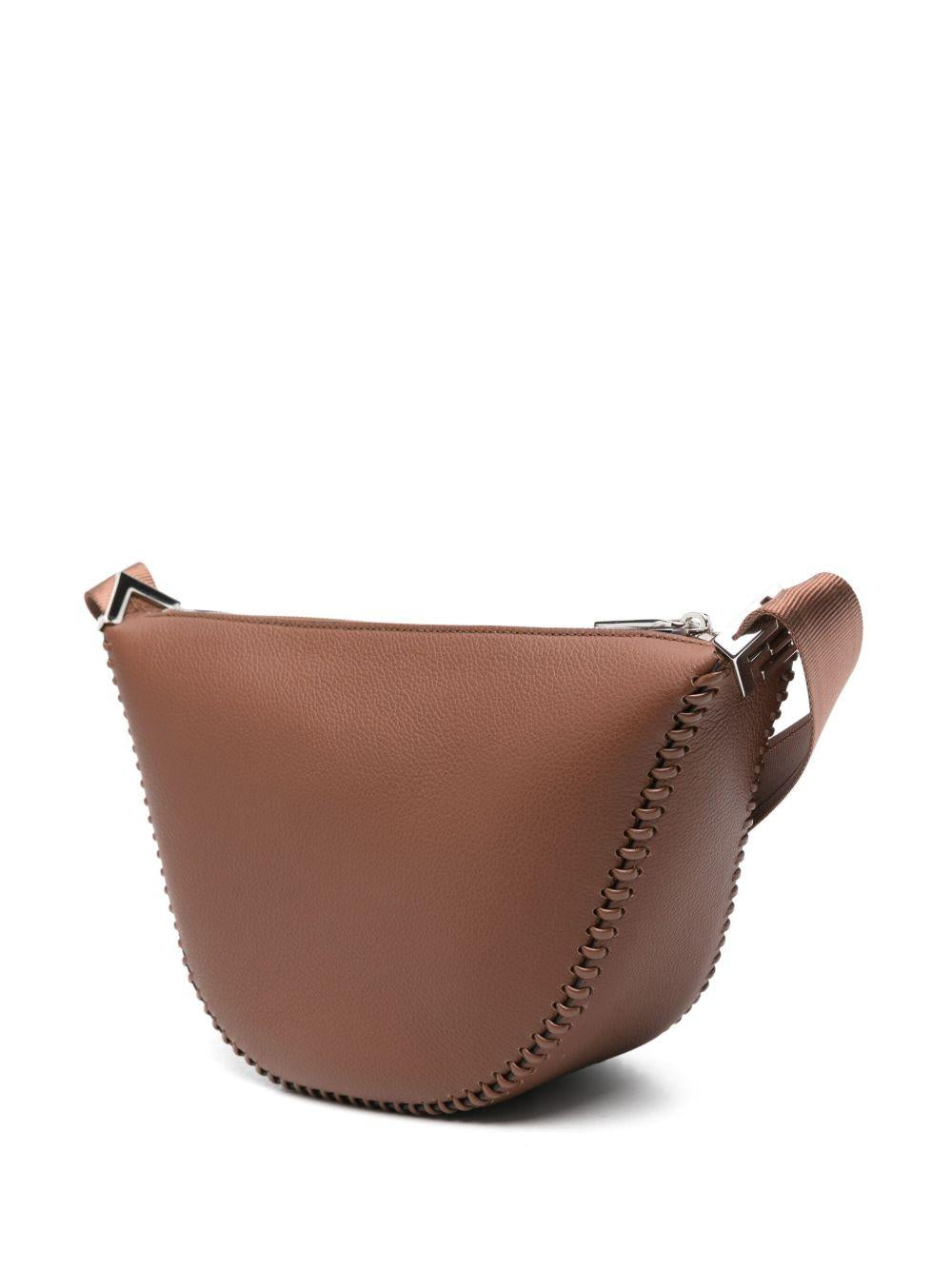 Small Fendi Melon crescent-shaped messenger bag. 7VA635 AUH0F1SK2 FENDI