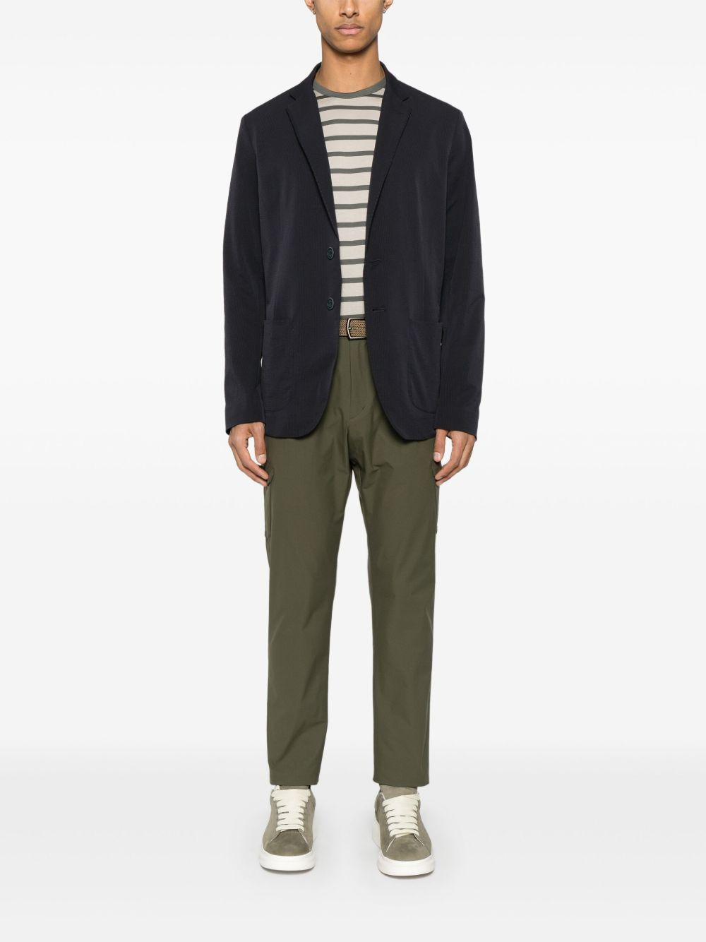 Seersucker blazer<BR/><BR/><BR/> GA000192U 126849200 HERNO