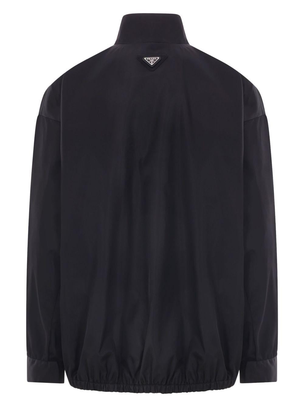 Triangle-logo oversize jacket<BR/><BR/><BR/> 292250 1WQ8F0002 PRADA