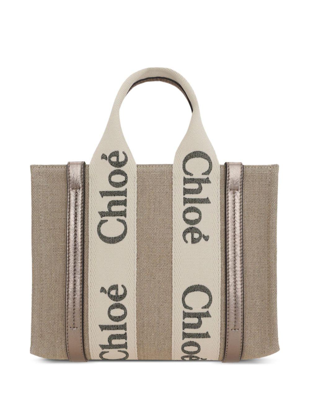 Small Woody tote bag<BR/><BR/><BR/> CHC25SS397O81 074 CHLOÉ