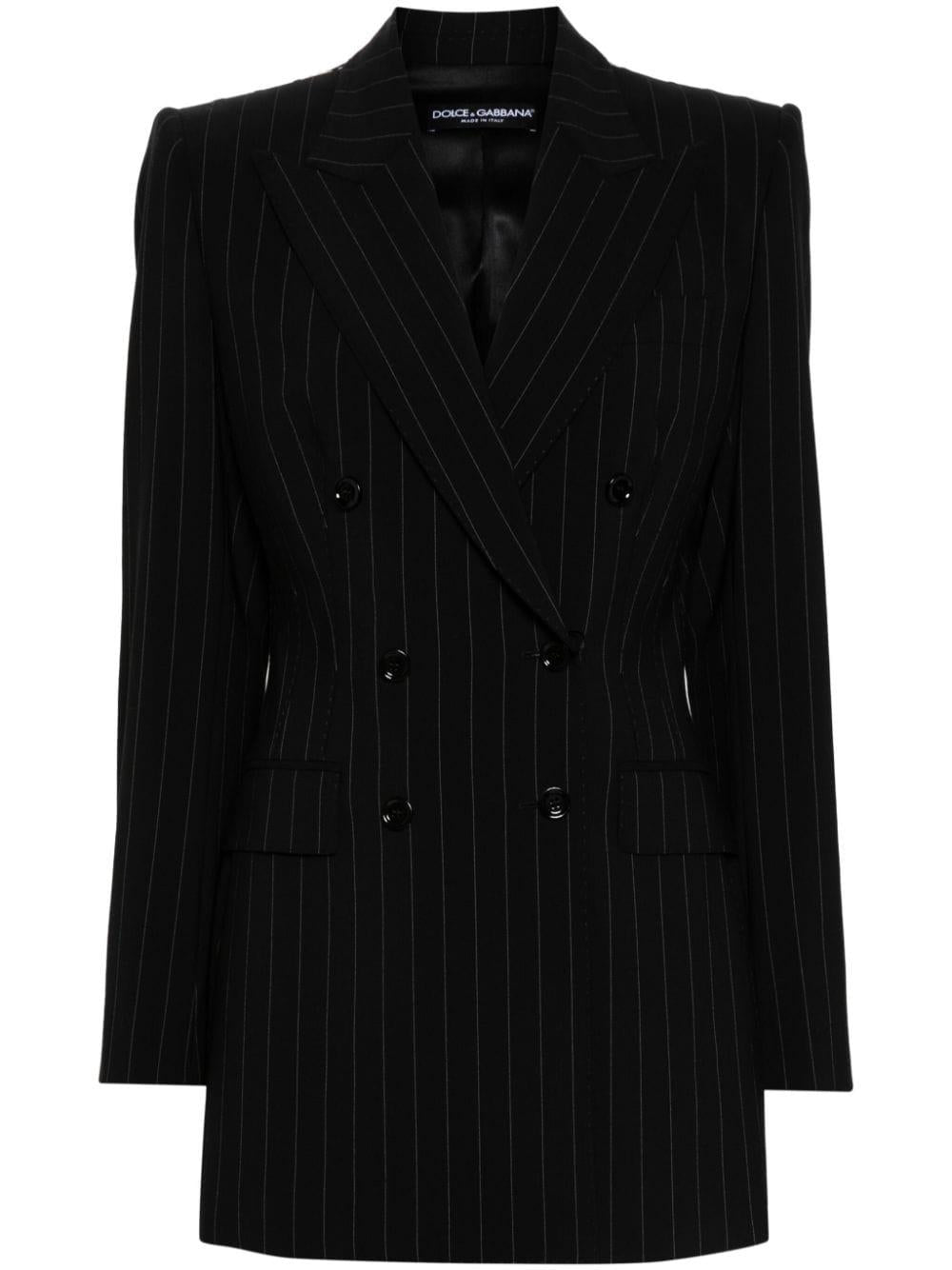Pinstripe-pattern blazer<BR/><BR/> F29BIT FRBDKS8051 DOLCE & GABBANA