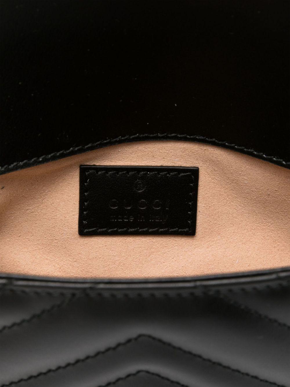 Mini GG Marmont cross body bag<BR/><BR/><BR/> 476433 DTDCT1000 GUCCI