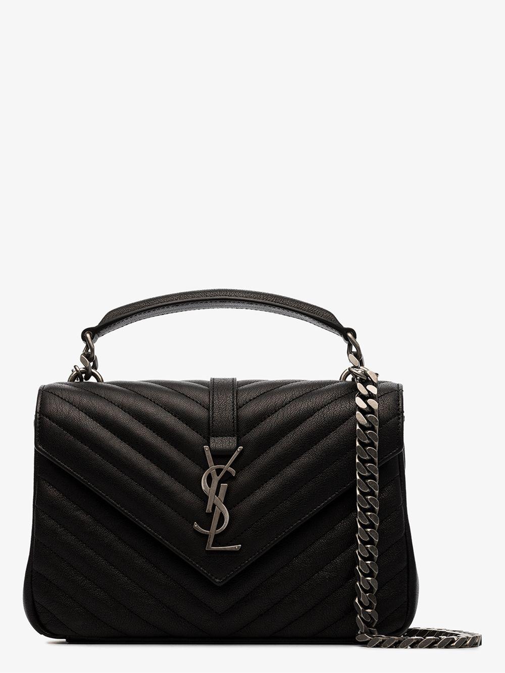 Medium College shoulder bag 600279BRM04 1000 SAINT LAURENT
