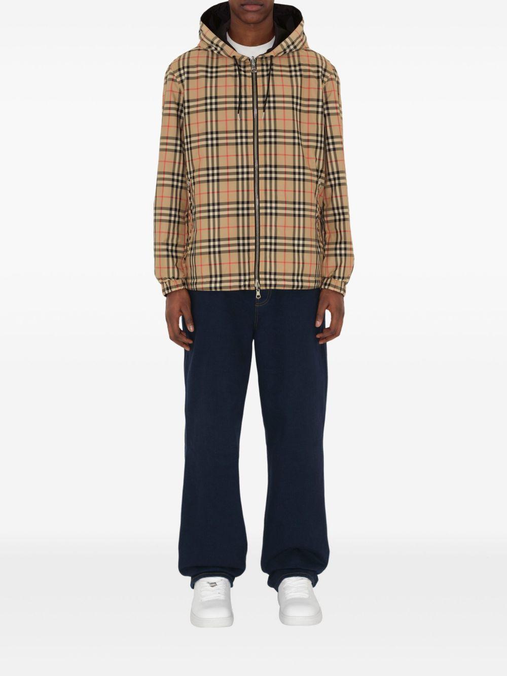 Reversible Check Jacket 8110371 B9368 BURBERRY