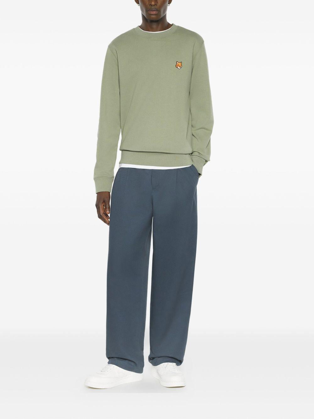 FOX HEAD REGULAR SWEATSHIRT PM00303KM0340 P131 MAISON KITSUNÉ