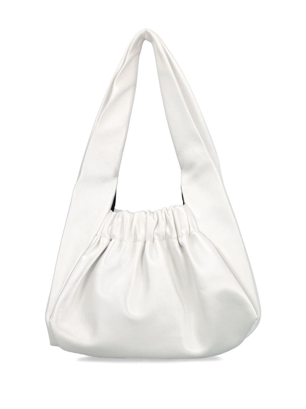 Le Biscuit satin shoulder bag<BR/><BR/><BR/> AC0540171 001W PATOU