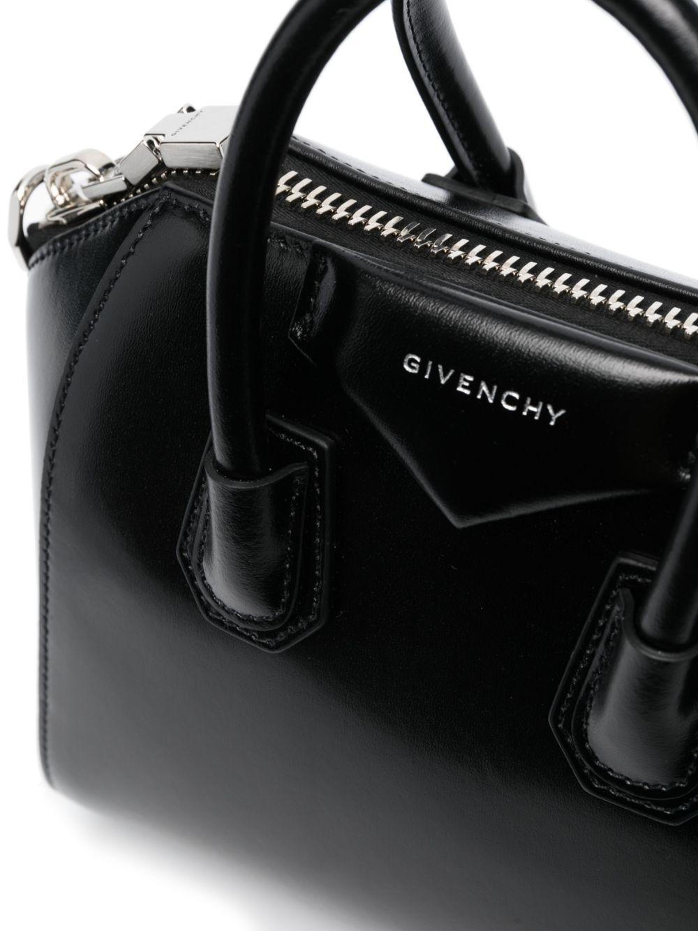Antigona logo-lettering tote bag<BR/><BR/> BB50TNB1R0 001 GIVENCHY