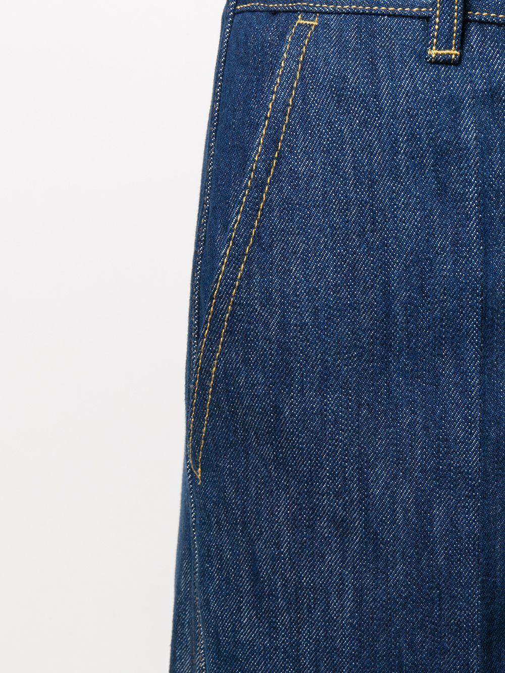 Iconic cuffed jeans<BR/><BR/><BR/> TR0030008 602D PATOU