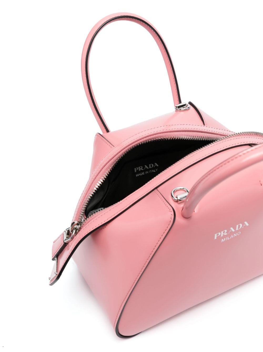 Supernova brushed leather tote bag 1BA385 ZO6F02YN PRADA