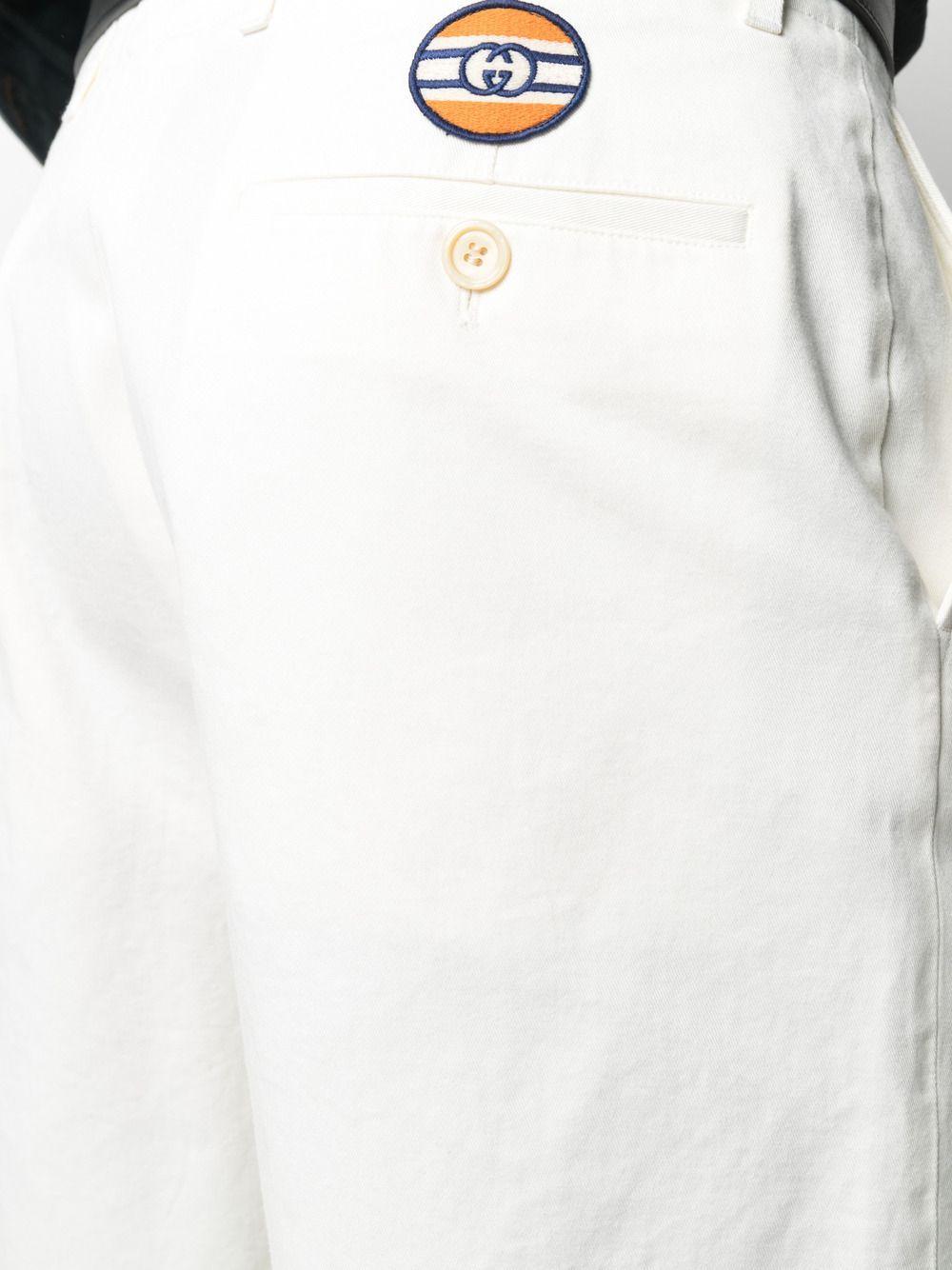 Vintage effect cotton bermuda shorts 639388 ZAF8C9733 GUCCI