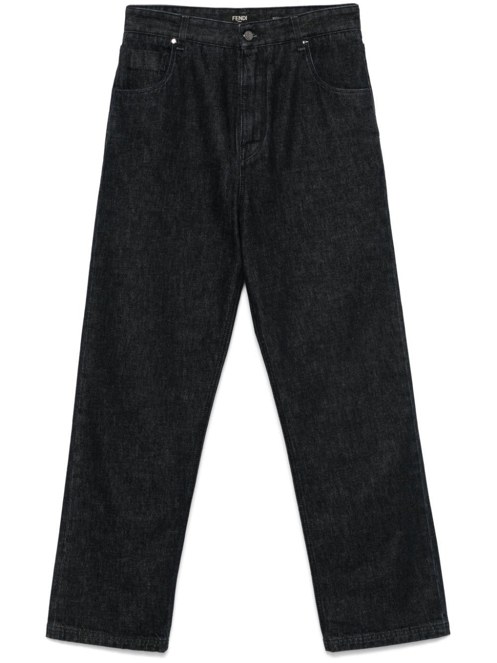 Straight-leg jeans<BR/><BR/><BR/> FLP285 ATK3F0QA1 FENDI