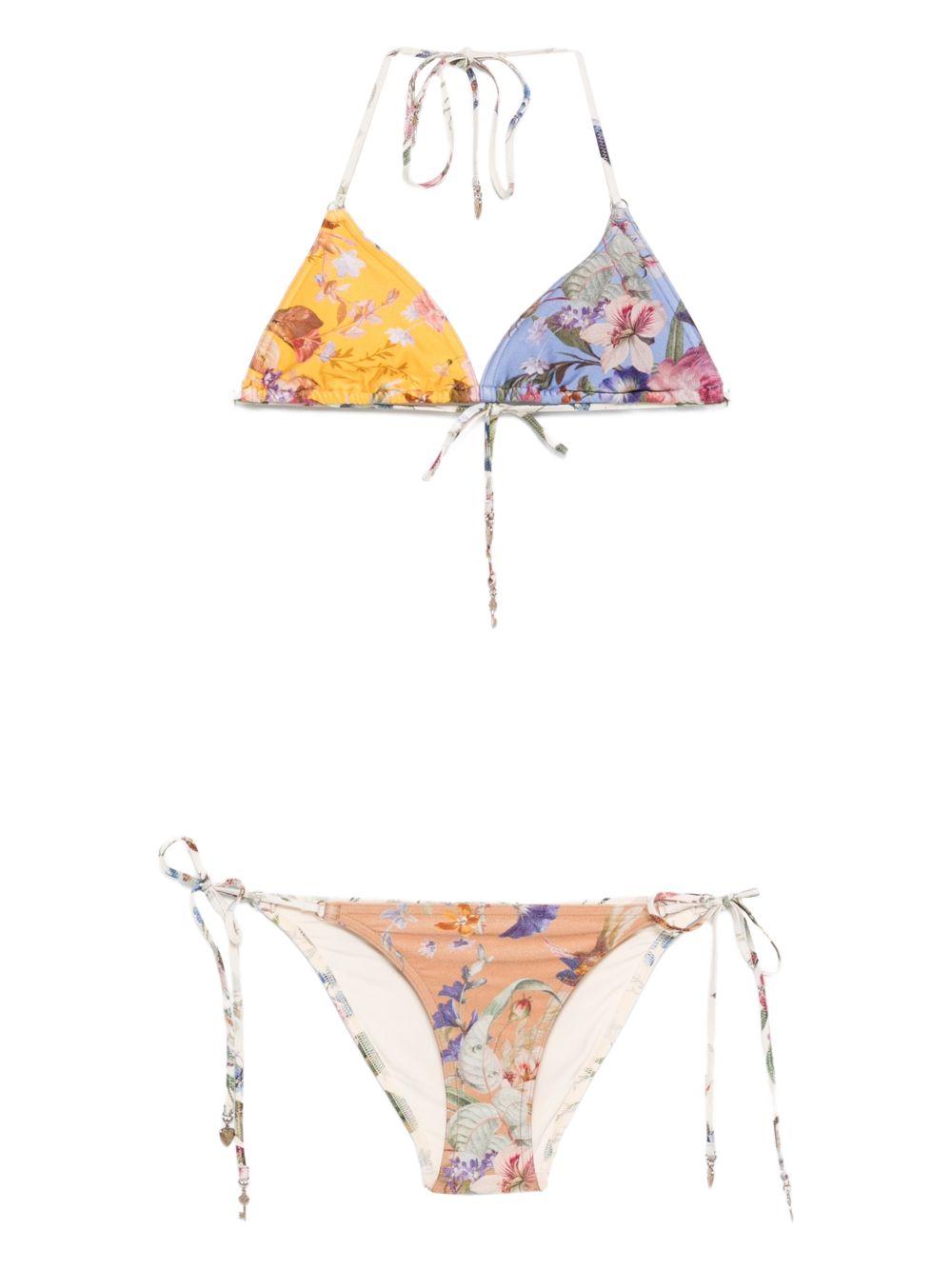 Patience Spliced Tri Bikini 1839WRS264 SPLPR ZIMMERMANN