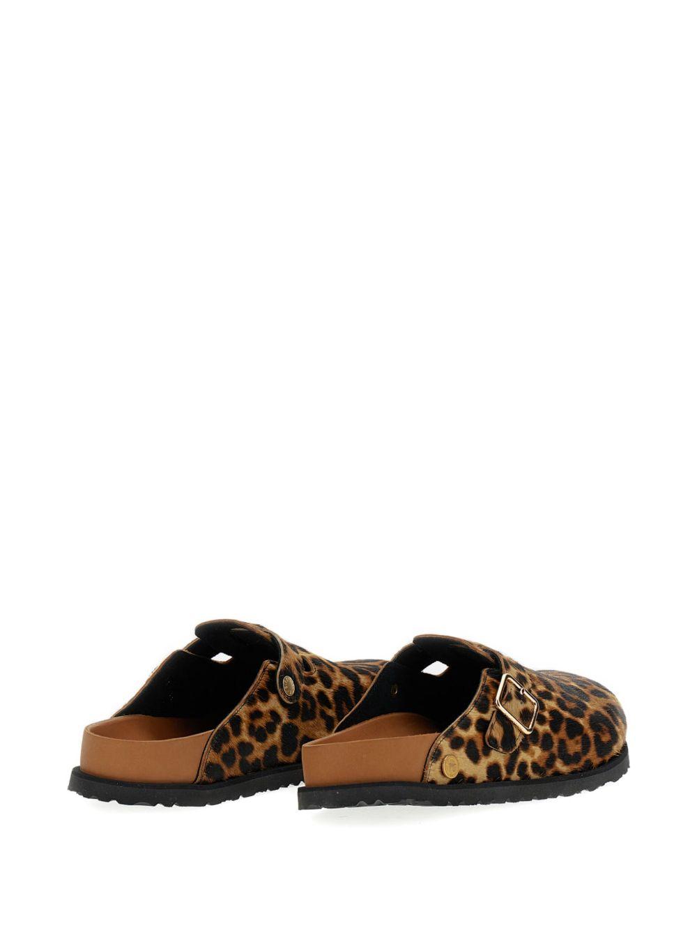 Boston Pony Hair EXQ Narrow 1031919 LEOPARD BIRKENSTOCK 1774