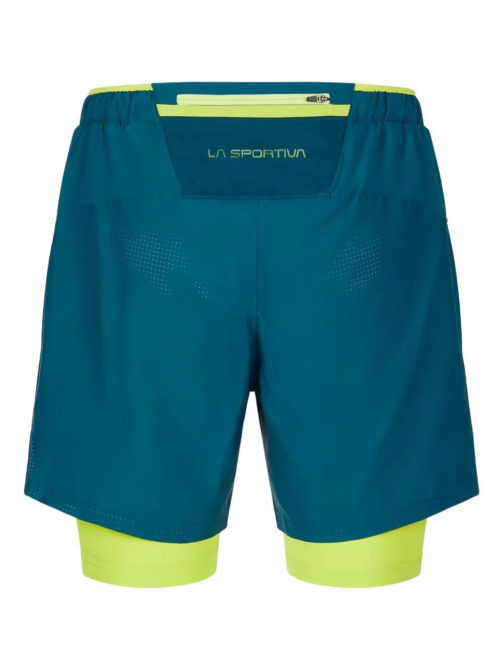 Blue/lime trail bite short P79639729 STORM BLUE/LIME PUNCH LA SPORTIVA