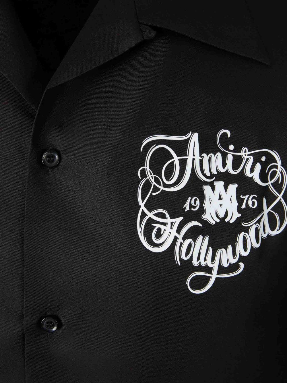 HOLLYWOOD CAMP SHIRT AMTOSH1135 001 AMIRI