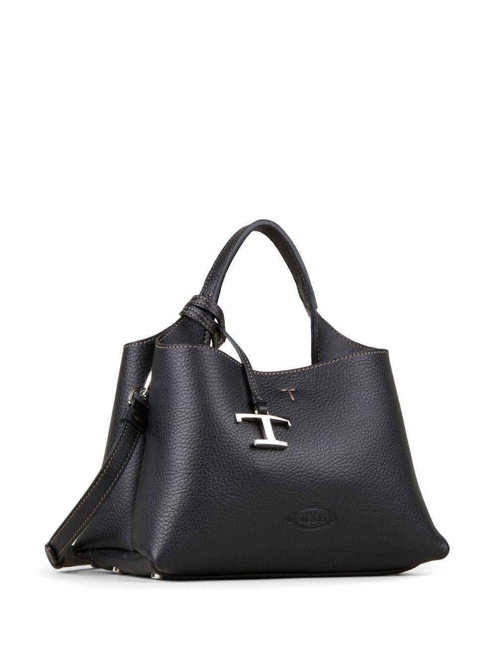 Borsa in Pelle Micro<BR/> XBWAPAEL000QRI B999 TOD'S