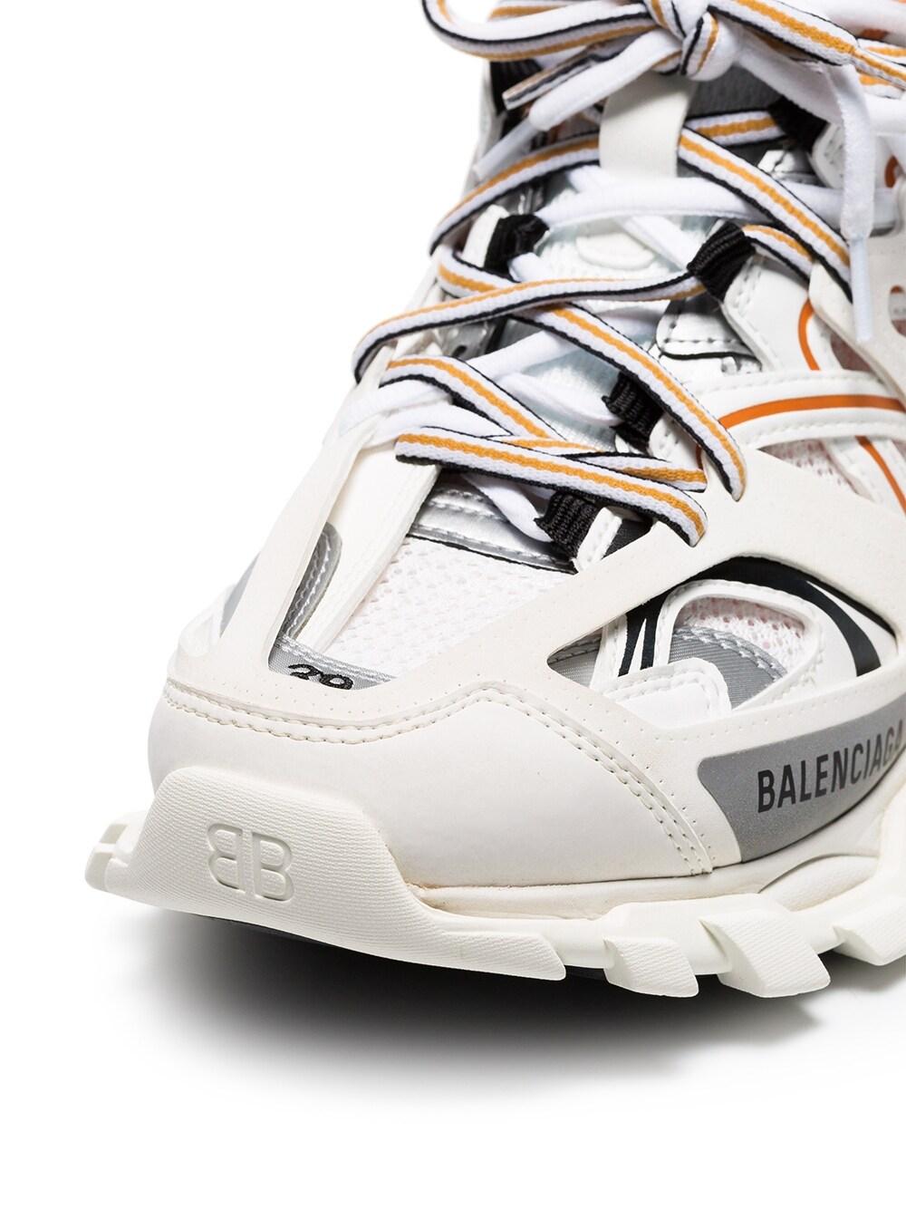 Multicolor leather track panel style sneakers 542436 W1GB19059 BALENCIAGA
