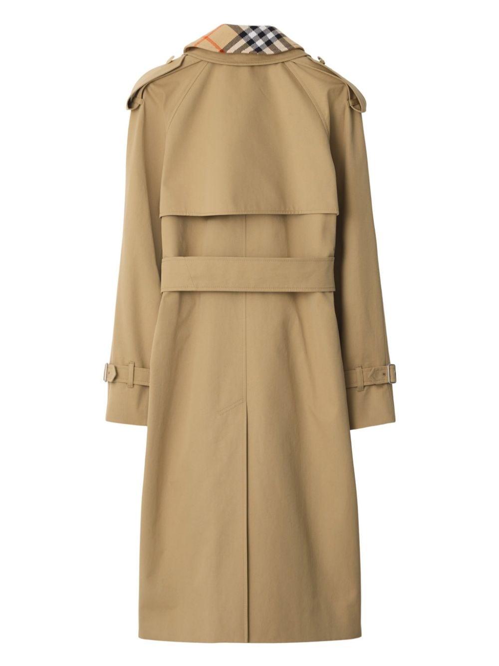 Notched-lapel trench coat<BR/><BR/><BR/> 8091066 B8626 BURBERRY